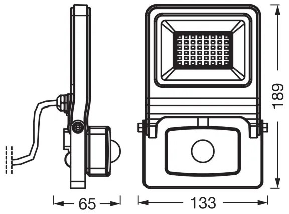 Osram - Proiettore LED con sensore ENDURA LED/30W/230V IP44