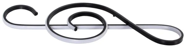 Lampadario LED a sospensione con filo LED/18W/230V 3000K nero