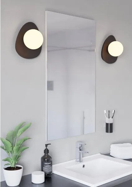 Eglo 902091 - Lampada da parete LED per bagno CASTROVIDO 1xG9/4,2W/230V IP44 nera