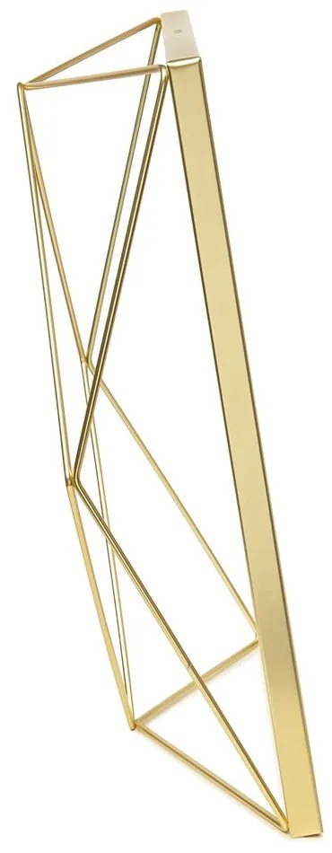 Cornice da appoggio/parete in metallo color oro 25x30 cm Prisma - Umbra