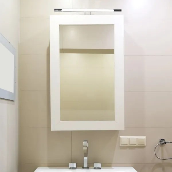 Illuminazione a LED per specchi LED/9W/230V 3000K 50cm cromo lucido