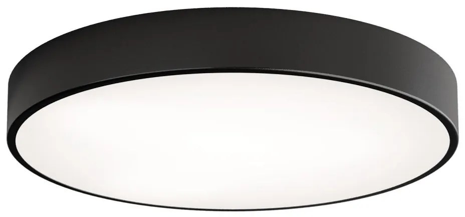 Plafoniera con sensore CLEO 5xE27/24W/230V d. 60 cm nero