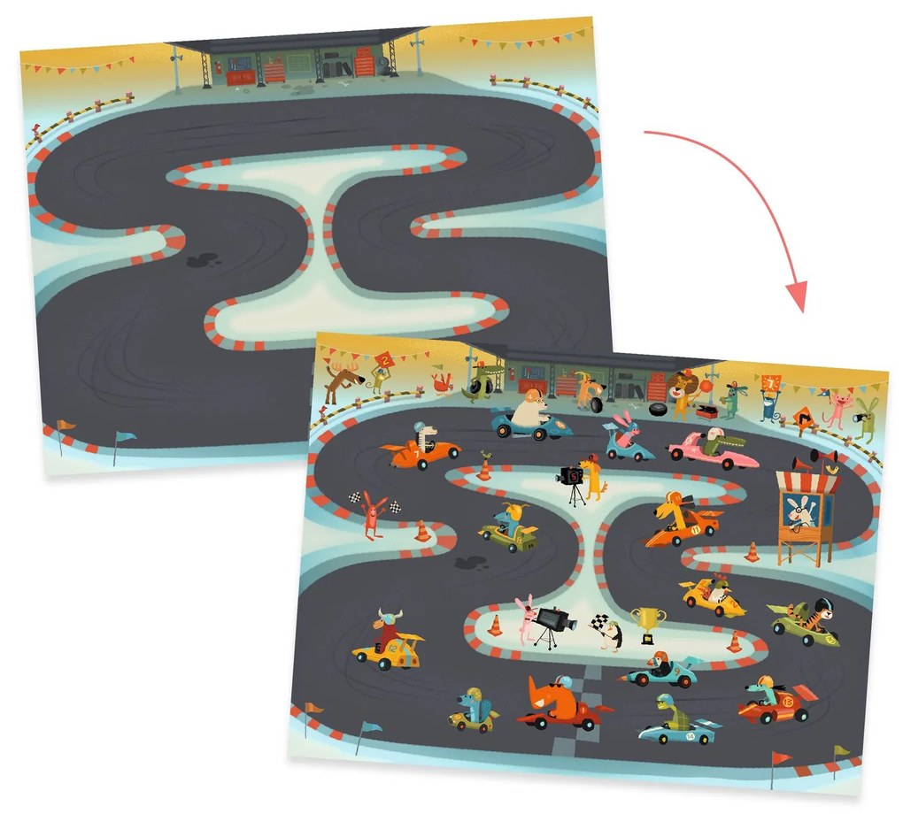 Gioco con decalcomanie - Veicoli