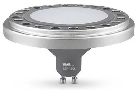 Lampadina LED AR111 GU10/12W/230V 4000K argento 120°