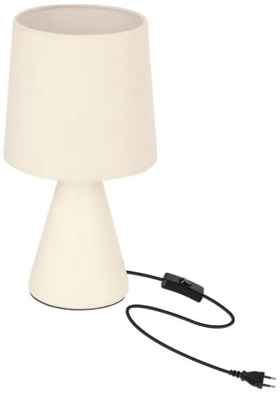 Lampada da tavolo SATTI 1xE14/40W/230V crema