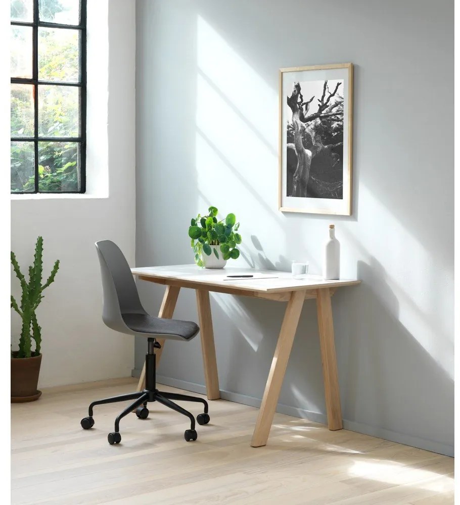 Sedia da ufficio grigia Whistler - Unique Furniture