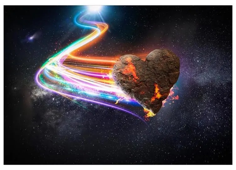 Fotomurale adesivo  Love Meteorite (Colourful)  Larghezza x Altezza Home decor 147x105