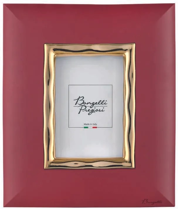 Bongelli preziosi portafoto elegante collezione Miami int. 13 x 18 ROSSO