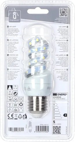 Lampadina LED E27/4,9W/230V 6500K - Aigostar