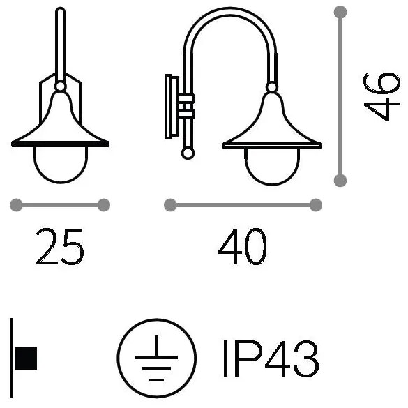 Ideallux cima ap1 nero