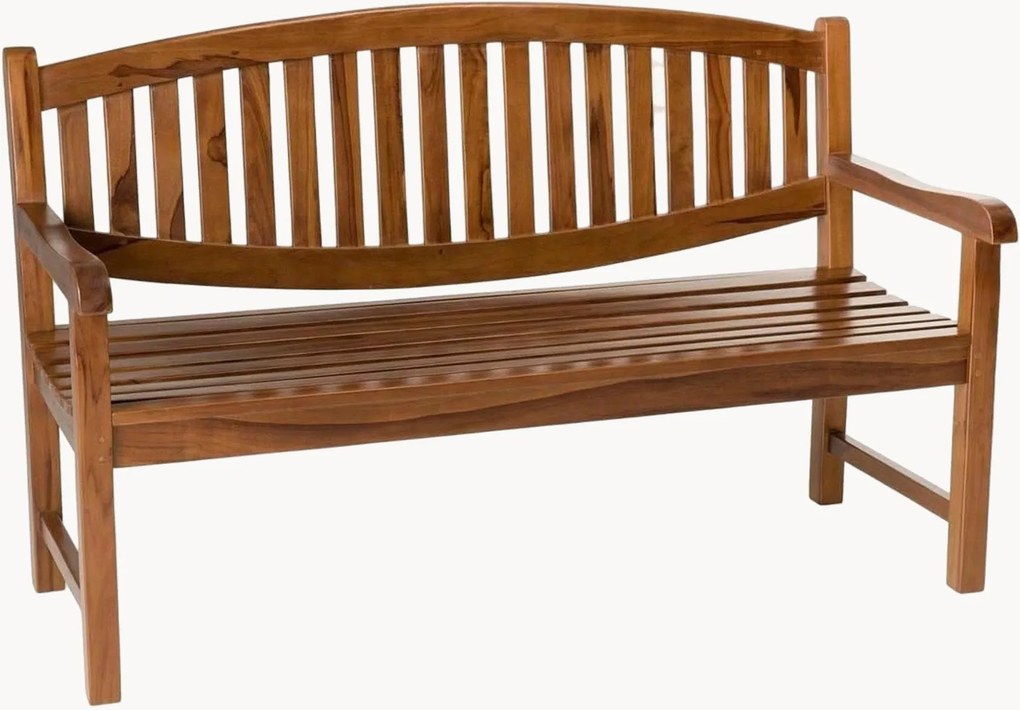 Panca da giardino in legno di teak Maeva