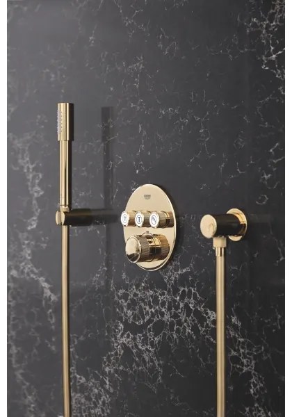 GROHE 28388GL0 - Flessibile doccia SILVERFLEX 1750 mm, finitura oro