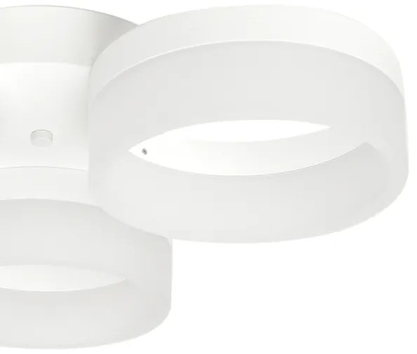 Plafoniera LED RING 3xLED/12W/230V bianco