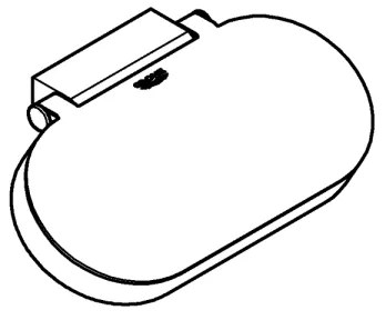 GROHE 41069000 - Porta carta igienica SELECTION cromo lucido