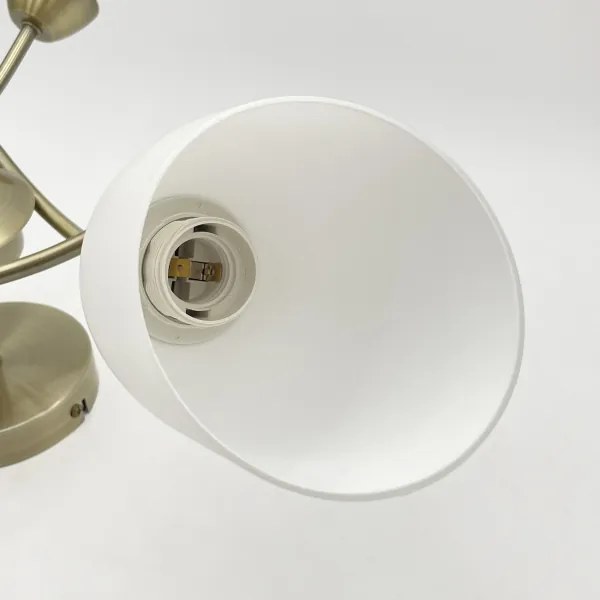 Lampadario a plafone DONNA 3xE27/60W/230V patina