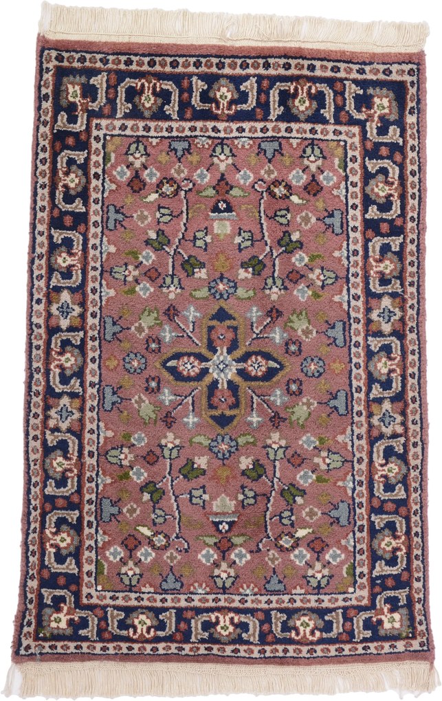 Persian Tappeto 90x60 (Indian) Annodato A Mano