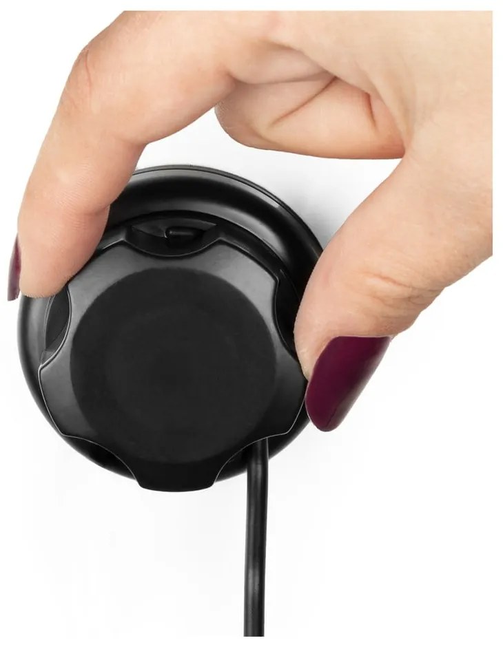 Coppa nera autoportante in metallo per spazzolini da denti Bestlock Black - Compactor