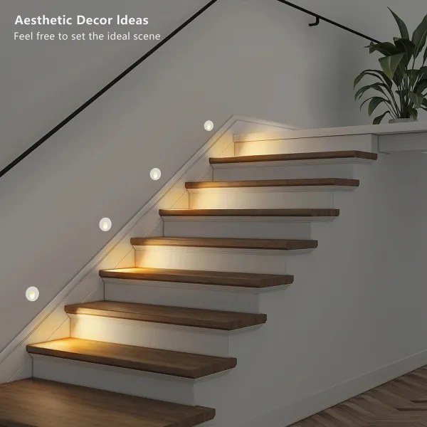 Brilagi - Lampada da incasso a LED per esterni STAIRDOT LED/2W/230V bianca IP65 rotonda