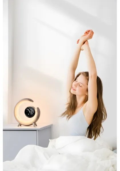 Immax 08981L- Lampada da tavolo dimmerabile LED RGBW PEACOCK 20W USB 5V