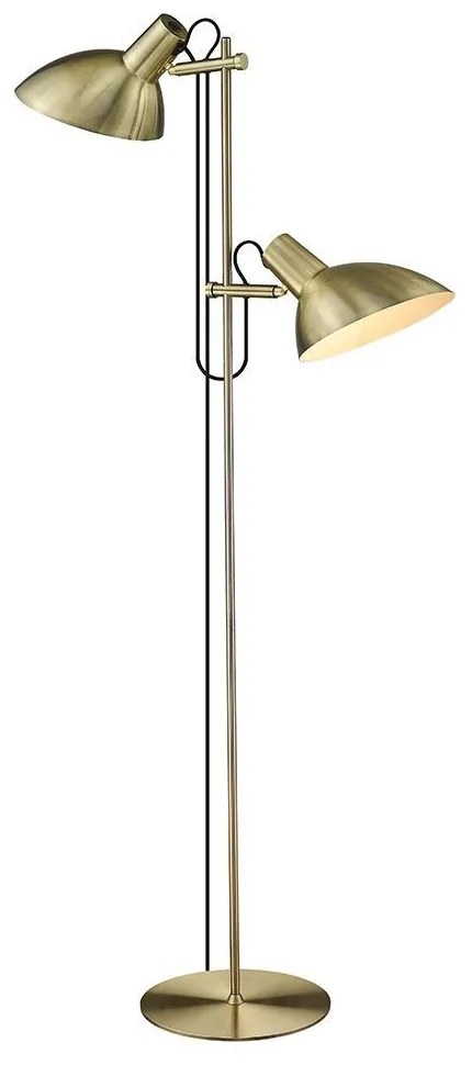 Halo Design - Metropole Piantana 2 Antique Brass Halo Design