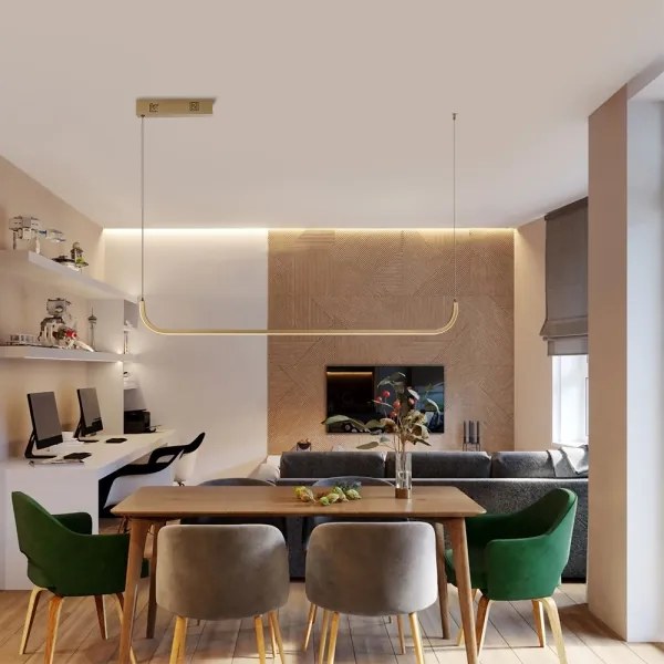 Immax NEO 07227L - Lampadario a sospensione con filo LED dimmerabile PATTINI LED/26W/230V Tuya+RC