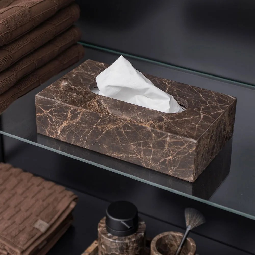 Scatola per fazzoletti Marble - Mette Ditmer Denmark