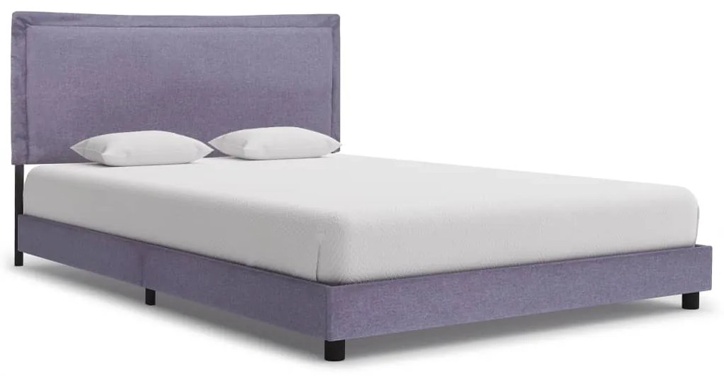 Giroletto Senza Materasso Grigio Chiaro 140x200 Cm Tessuto /