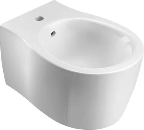Bidet sospeso bianco soft OLYMPIA CERAMICA L 37 x H 42 x P 54 cm