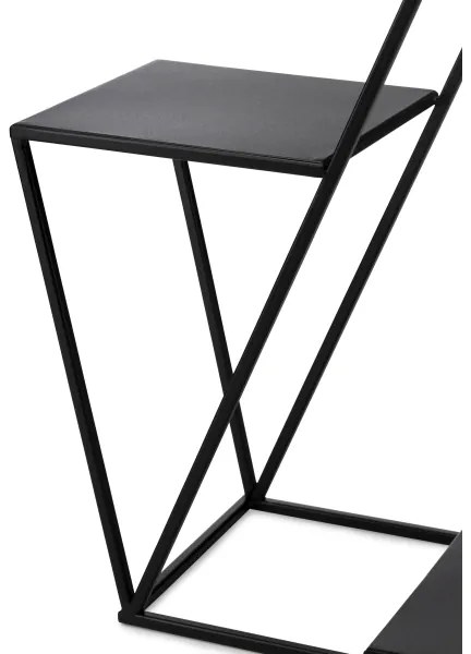 Portafiori 95x78 cm nero