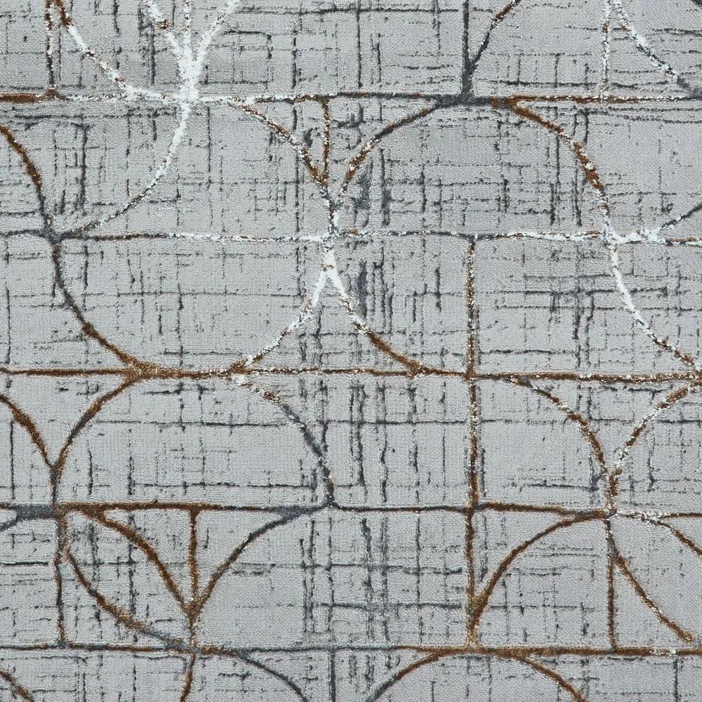 Tappeto grigio 230x160 cm Creation - Think Rugs