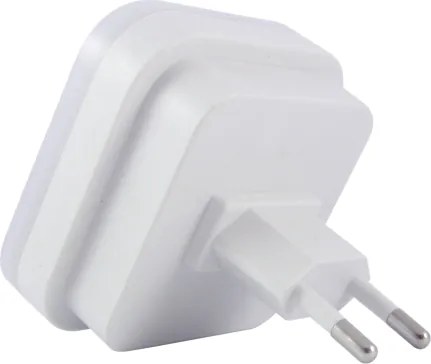 Luce notturna a LED con sensore di movimento e sensore crepuscolare LED/0,5W/230V bianco