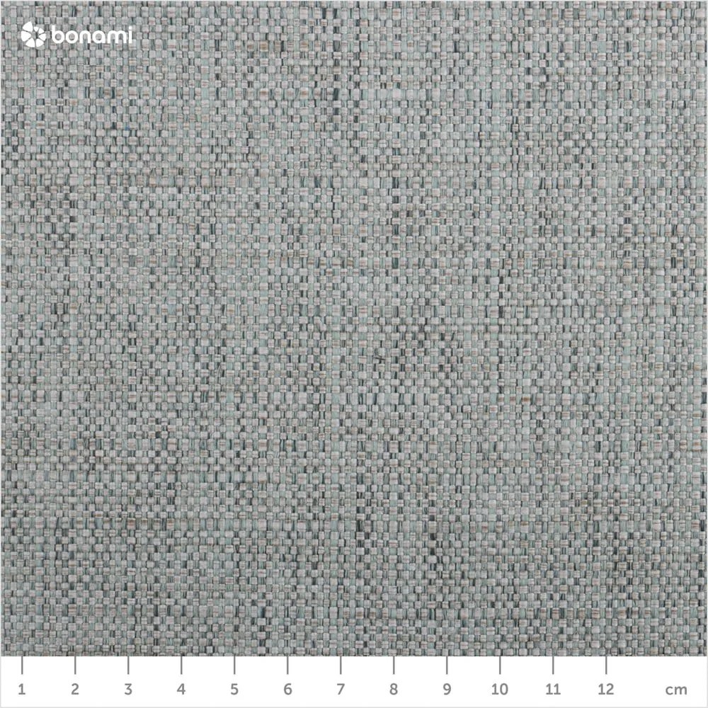 Letto matrimoniale imbottito color menta con contenitore e rete inclusi 200x200 cm Elizabeth – Micadoni