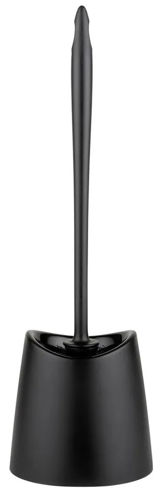 Scopino WC nero opaco in plastica Portes – Allstar