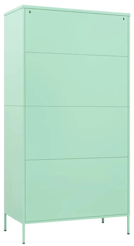 Armadio menta 90x50x180 cm in acciaio