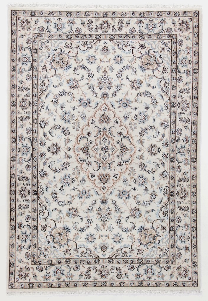 Nain Tappeto 160x110 (Iran) Annodato A Mano