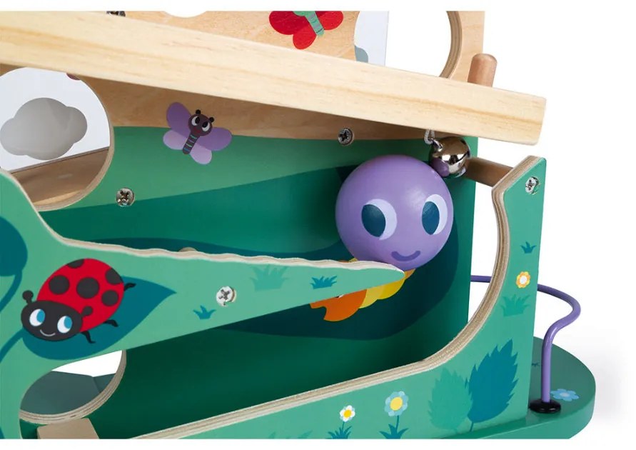 Percorso a Discesa Bruco - legno