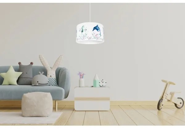 Lampadario per bambini OCEAN 1xE27/60W/230V