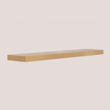 Mensola Da Parete In Mdf Jario Legno Naturale & ↔︎ 118 Cm - Sklum