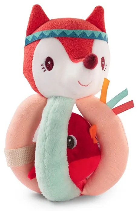 Lilliputiens - Sonaglio - Volpe Alice e ucello rosso