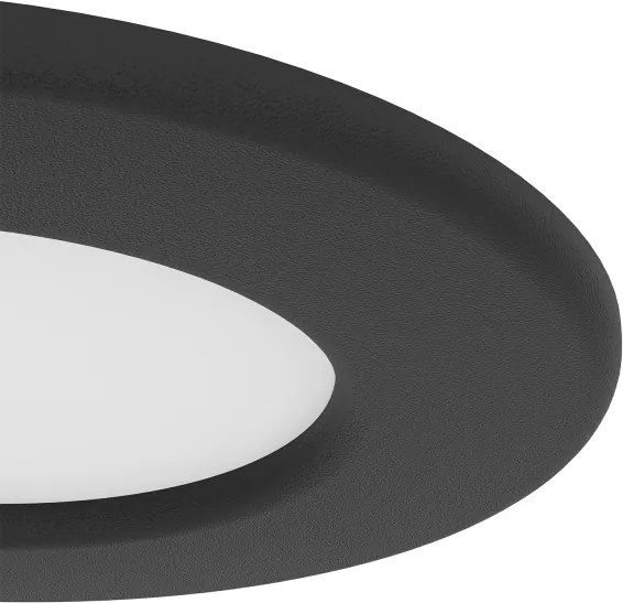 Eglo 901425 - Set 3x LED RGBW faretto da incasso FUEVA-Z LED/2,8W/230V 8,8 cm IP44 nero