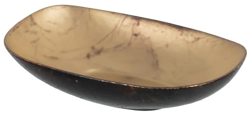 Ciotola decorativa in vetro 15,5x10 cm - Ixia