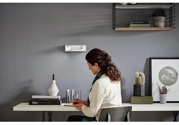 Philips 56242/31/P0 - Luce Spot a LED dimmerabile STAR 2xLED/4,5W/230V