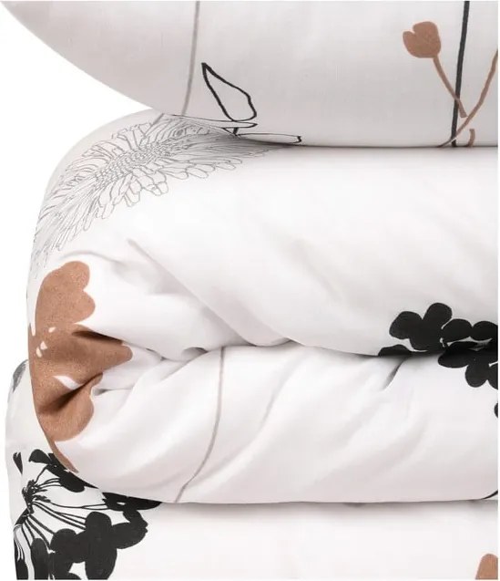 Biancheria da letto matrimoniale bianca 240x220 cm Atlantis - Mijolnir