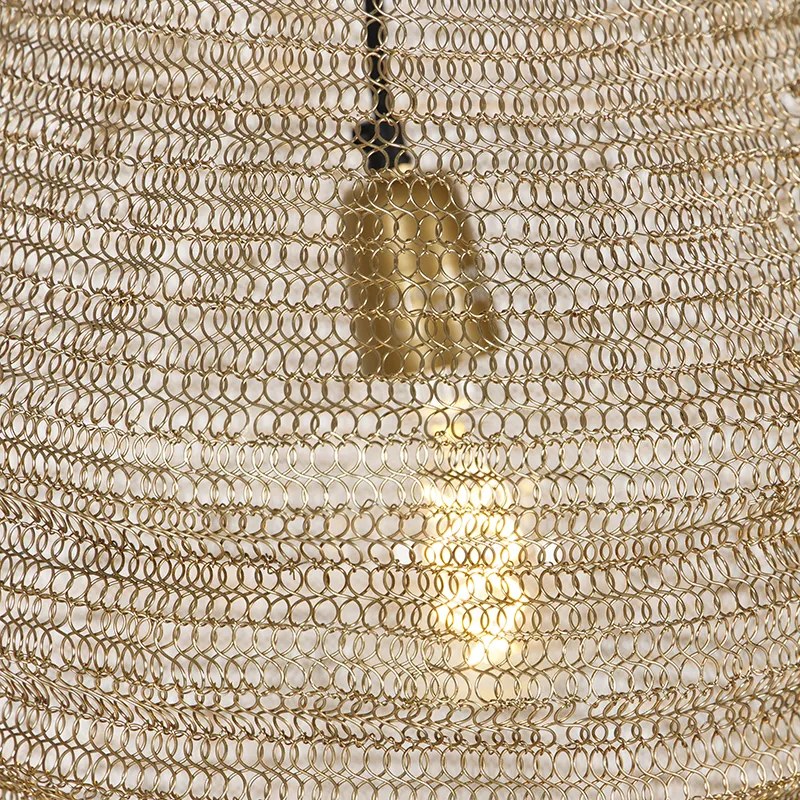 Lampada a sospensione orientale oro - Nidum