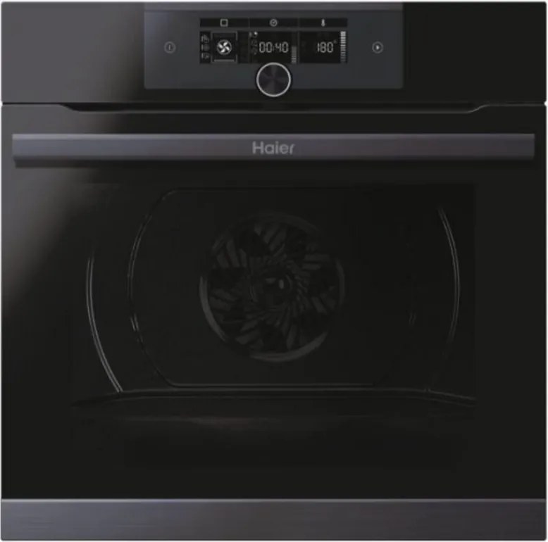 Haier Forno Elettrico Da incasso HWO60SM5F5BH I-Turn Series 4 Capacità 70 L Classe A+ Colore Nero