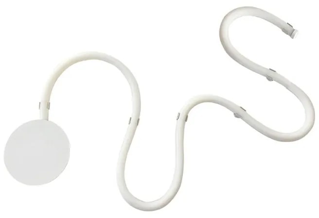 Applique LED moderno Teodor bianco IP20, luce bianco naturale 1980 lumen, NOVECENTO