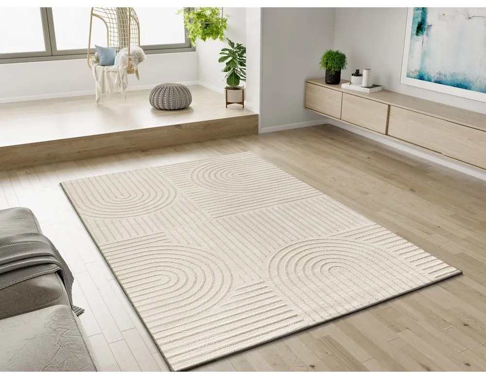 Tappeto crema 133x190 cm Zen - Universal