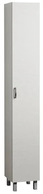Colonna per mobile bagno Nicole/Lima 1 anta P 33.5 x L 30 x H 195 cm bianco