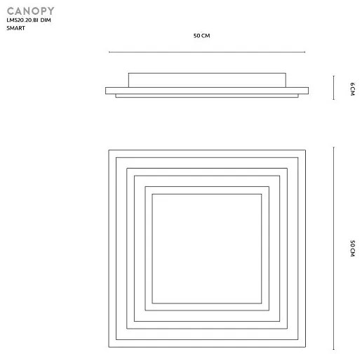 Luminascente canopy - smart