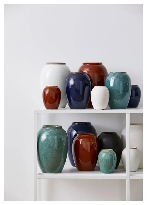 Vaso verde in gres (altezza totale 25 cm) Gastro Green – Bitz